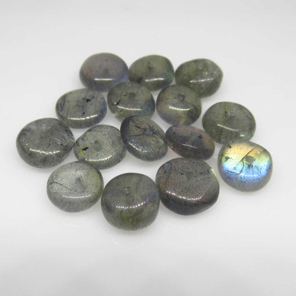 32.81 Ct Genuine 15 Drilled Round labradorite Beads: No Reserve! Title: 32.81 Ct Genuine 15 Drilled Round labradorite Beads Stone Clarity: SI Gemstone: Natural labradorite Beads Carat Weights: 32.81 Size/Dimensions: 8.10 to 8.60 mm / 15 PC's Excellent R