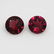 2.66 Ctw Natural Pink Rhodolite Garnet Round Pair