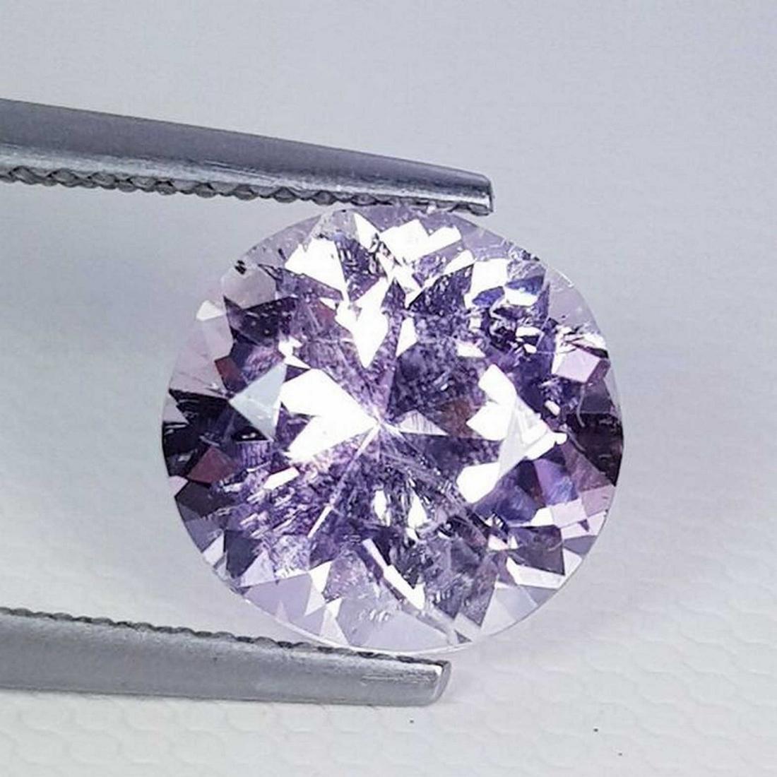Natural Pink Kunzite Round Cut 3.85 ct (1 of 5)
