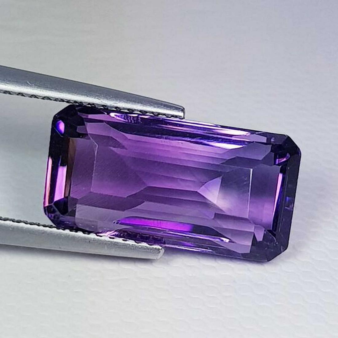Natural Amethyst Emerald Cut 8.40 ct (1 of 5)