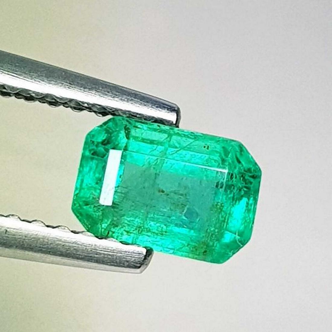 Natural Emerald Octagon Cut 0.78 ct (1 of 5)