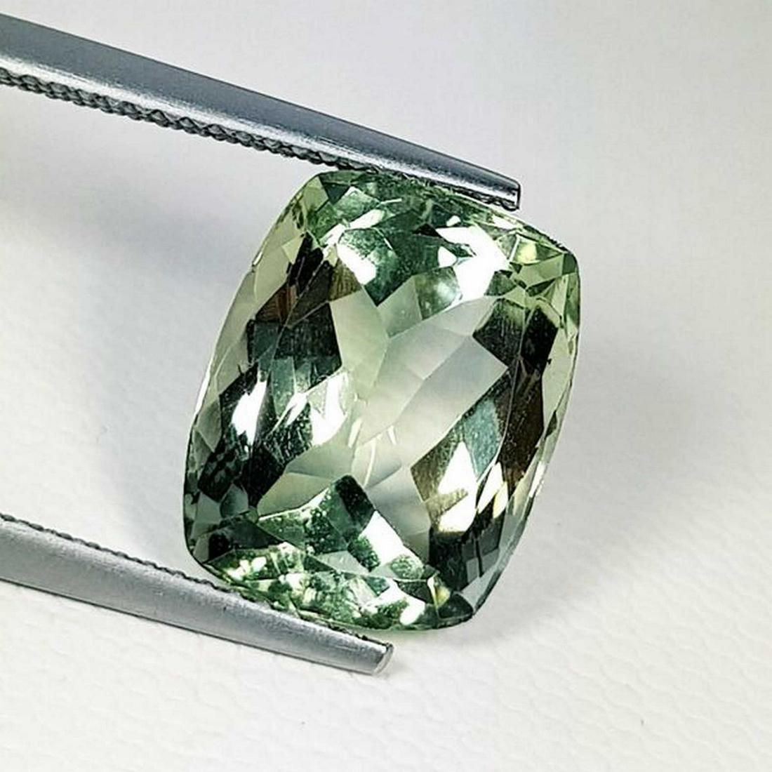 Natural Green Amethyst Cushion Cut 7.00 ct (1 of 6)