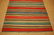 C 1930s ANTIQUE PALACE SIZE CAUCASIAN KILIM 4'8" x 4' - 3