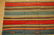 C 1930s ANTIQUE PALACE SIZE CAUCASIAN KILIM 4'8" x 4' - 4