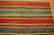 C 1930s ANTIQUE PALACE SIZE CAUCASIAN KILIM 4'8" x 4' - 5