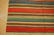 C 1930s ANTIQUE PALACE SIZE CAUCASIAN KILIM 4'8" x 4' - 6