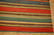 C 1930s ANTIQUE PALACE SIZE CAUCASIAN KILIM 4'8" x 4' - 7