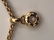 Chopard 18 kt. Yellow gold necklace with pendant approx - 3