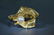 Signed Brutalist Retro 14 Karat Yellow Gold Pearl Ring - 5