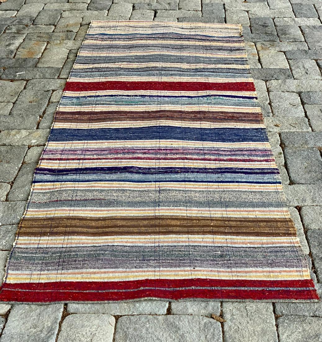 Early 20thc Rag Carpet (unused), Quebec (1 of 3)