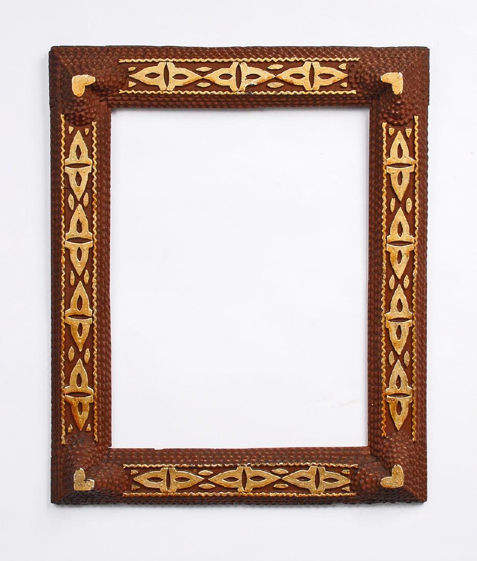 Painted Tramp Art Frame (1 of 4)