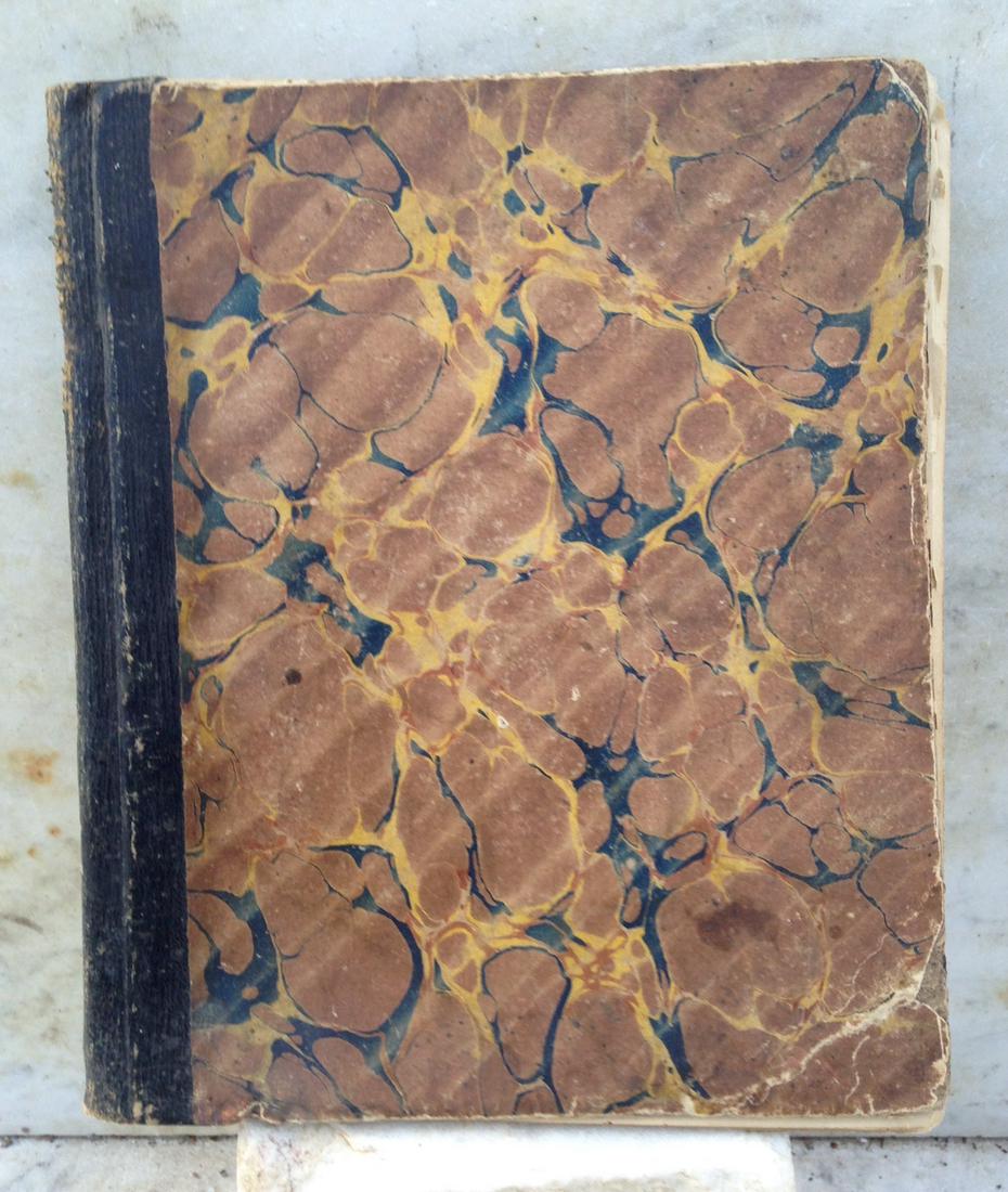 1844 Mathematical Copybook With Inked Flourishes (1 of 8)