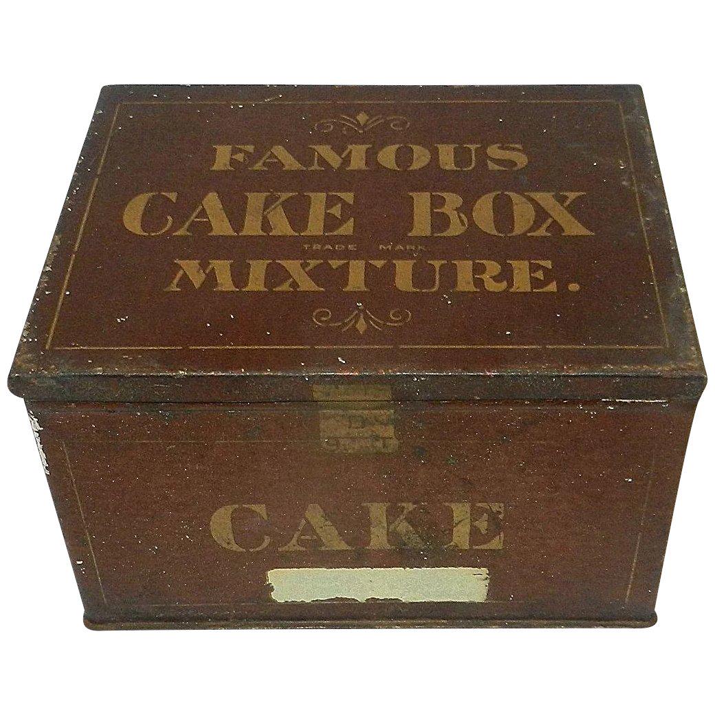 Antique Leavitt & Peirce Famous Cake Box Mixture (1 of 8)