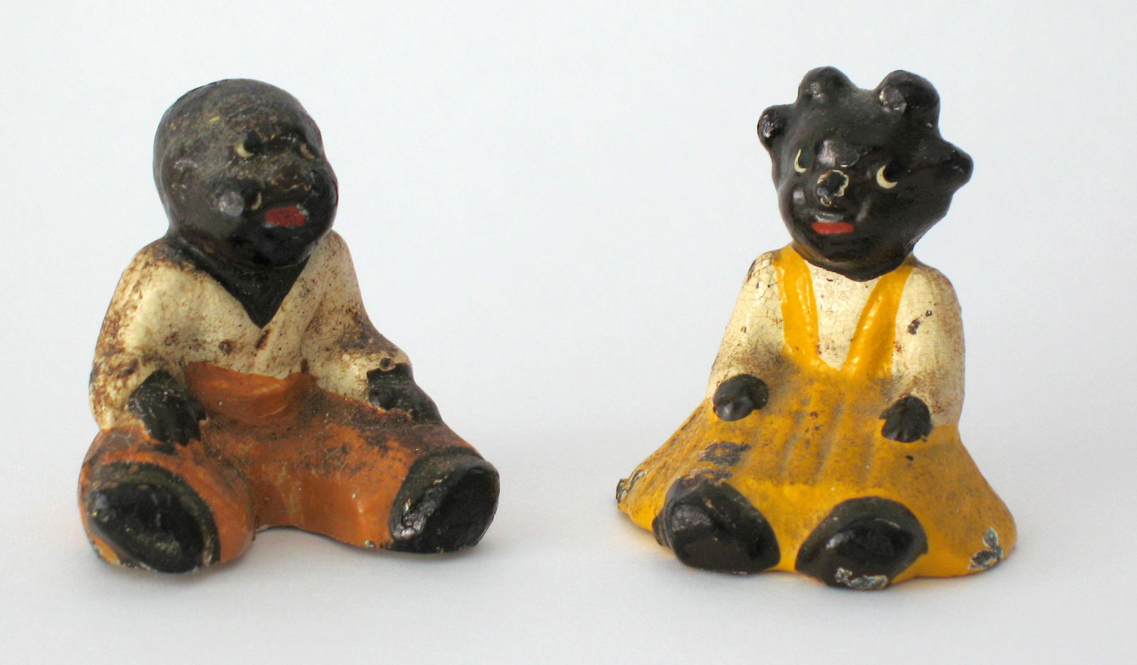 Miniature Black Children Paper Weights (1 of 4)