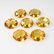 9.42 Ctw Natural 7 Citrine Oval Necklace Set