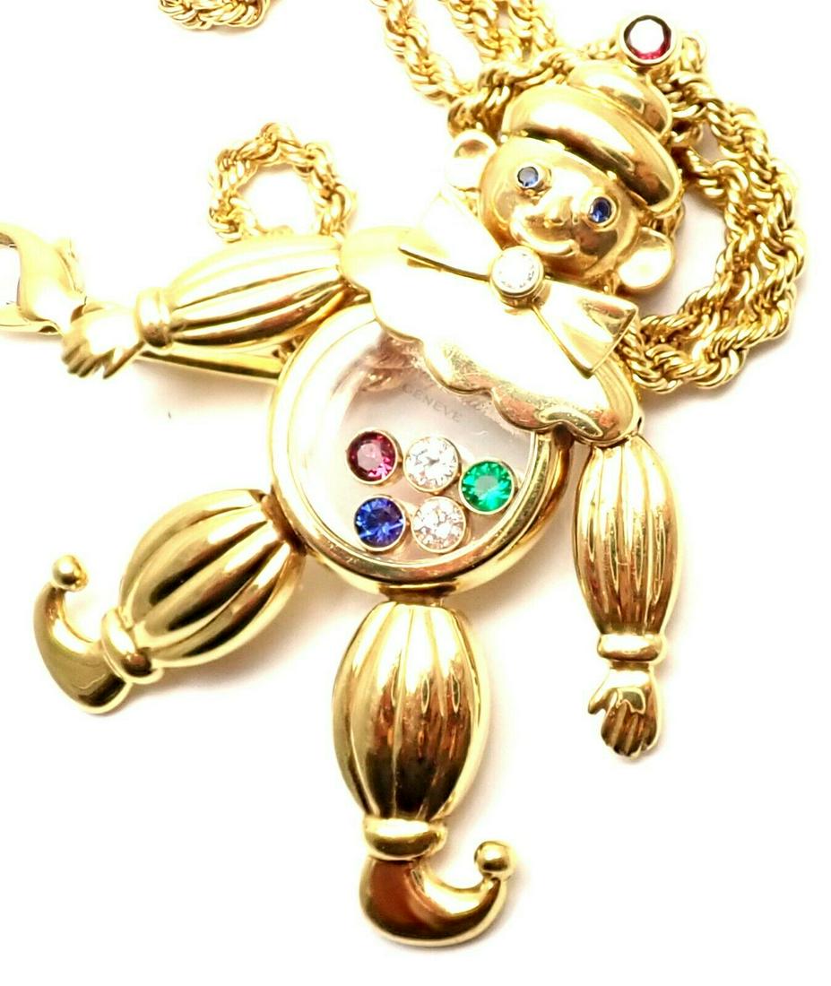 Chopard 18k Yellow Gold Diamond Ruby Happy Clown (1 of 10)