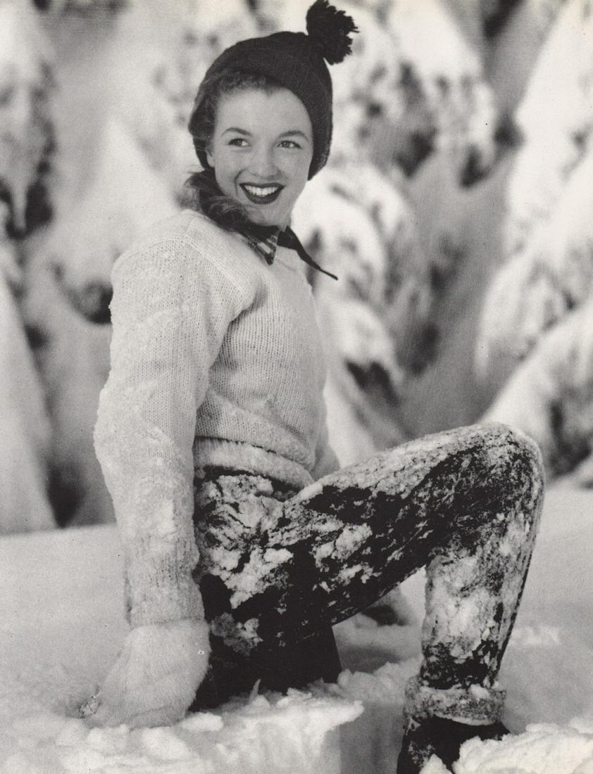 ANDRE DE DIENES - Marilyn Monroe (Norma Jean) In the (1 of 1)