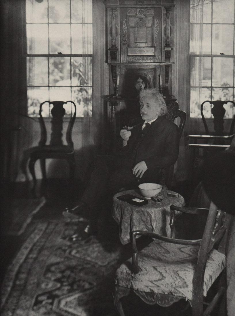 LOTTE JACOBI - Albert Einstein, 1938 (1 of 1)