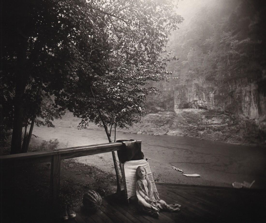 SALLY MANN - The Alligator's Approach,1988: Artist: SALLY MANN - Print Title: The Alligator's Approach,1988 Printing Date: 1990’s Medium: Photo-lithograph Printed in: Italy Image Size: approx. 8 x 9.5” Reserve: $25.00 Shipping: Domestic: Fl