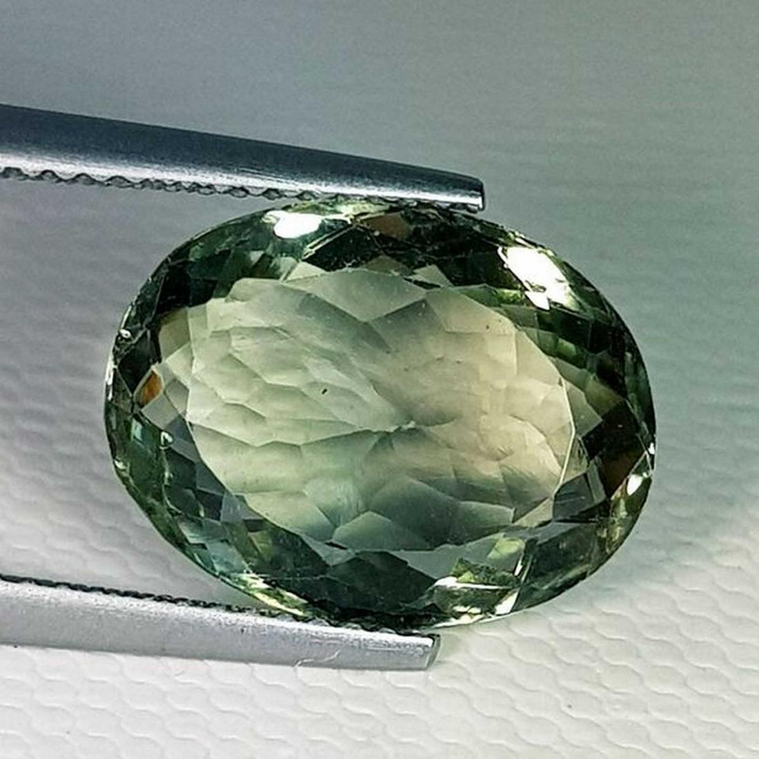 2.16 ct Natural Swiss Blue Topaz Triangle Cut (1 of 6)