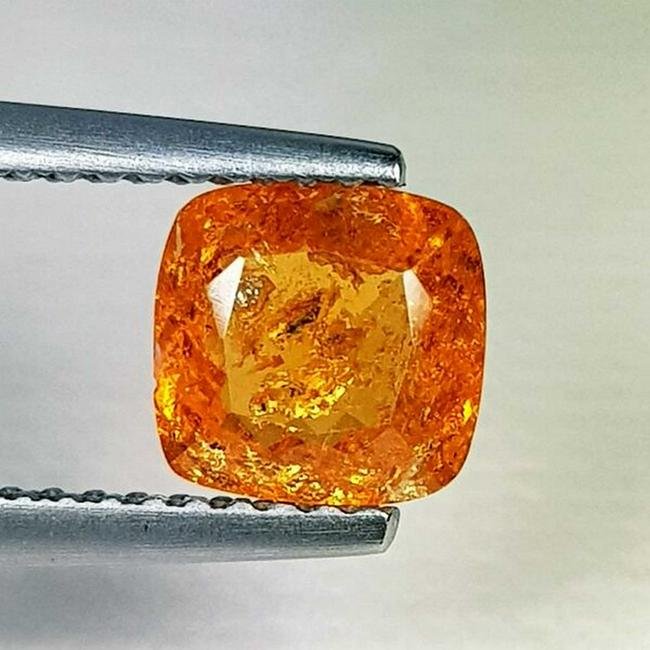 1.22 ct Natural Spessarite Garnet Cushion cut (1 of 5)