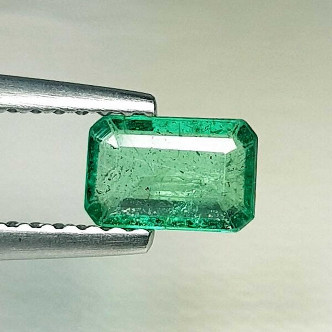Natural Emerald Emerald Cut 0.54 ct (1 of 5)