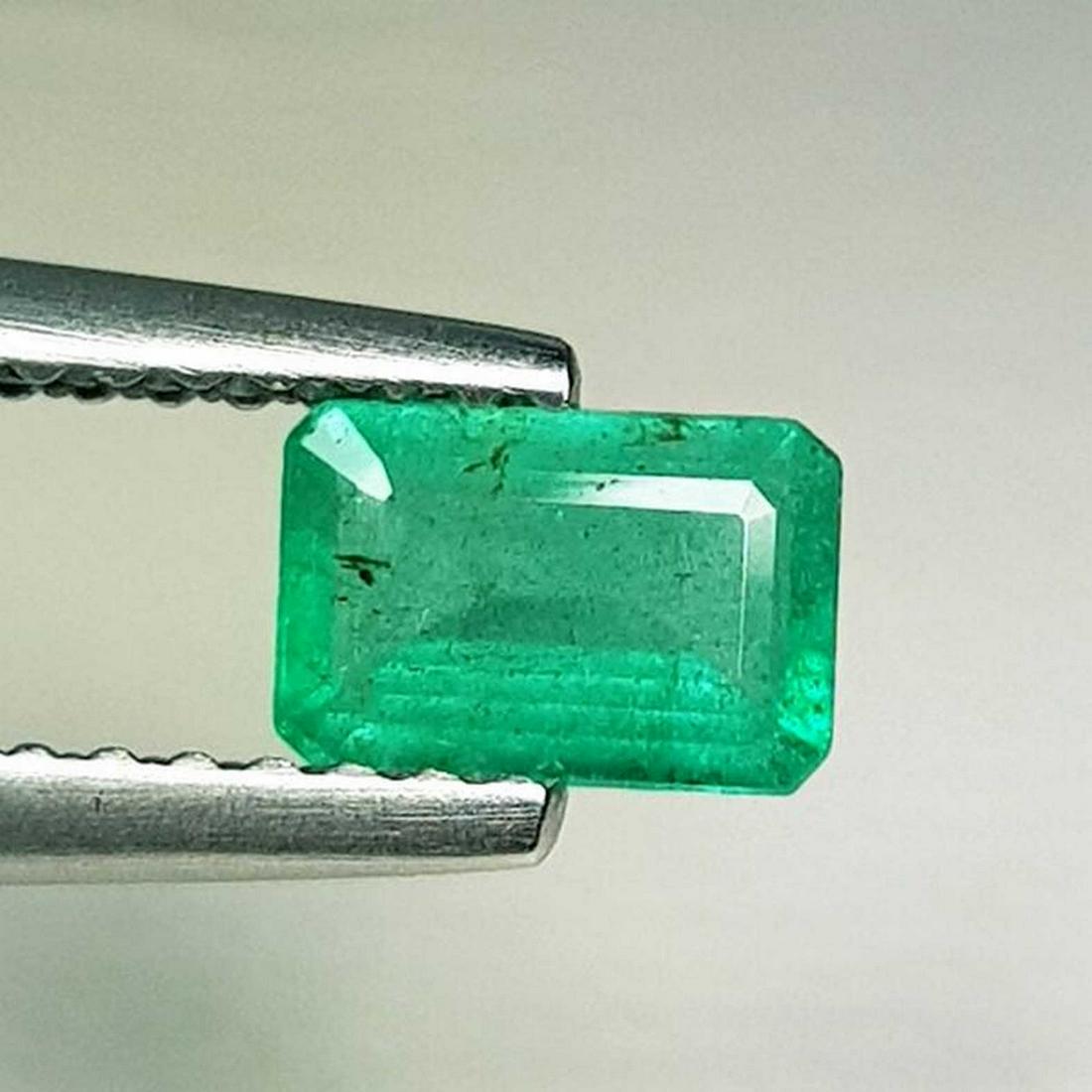 Natural Emerald Emerald Cut 0.55 ct (1 of 5)