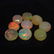 5.93 Ct Natural 9 Drilled Multi-Color Faceted Fire Opal