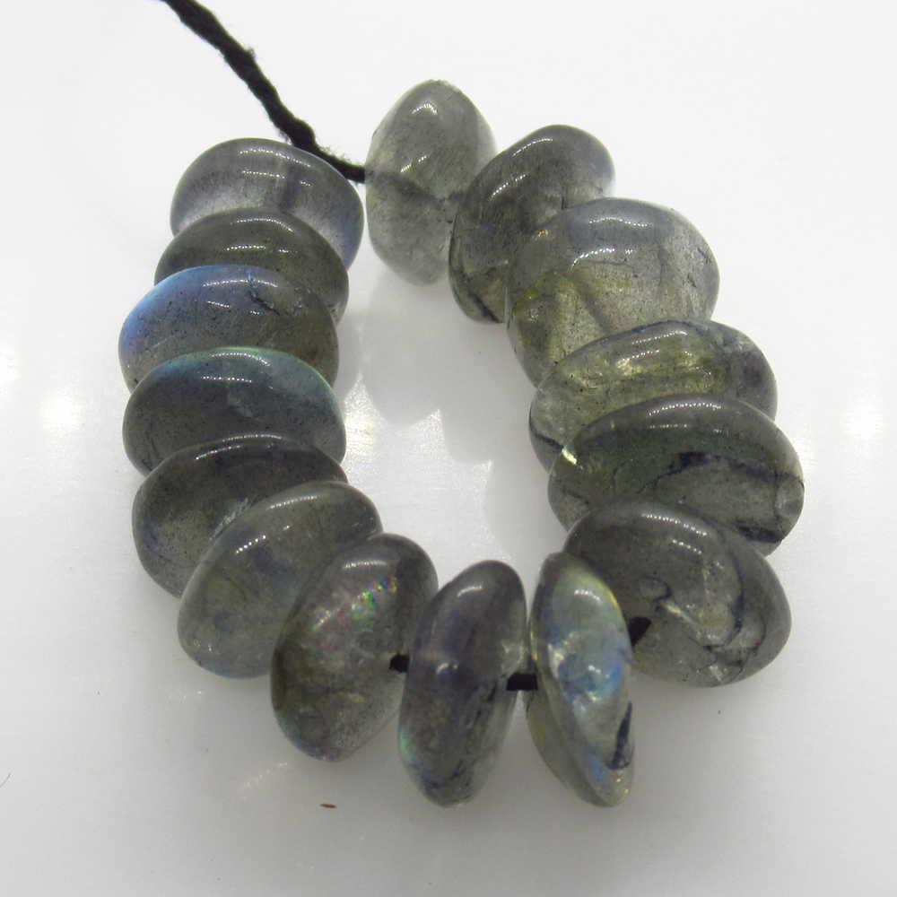 45.77 Ct Natural 15 Drilled Round labradorite Beads: No Reserve! Title: 45.77 Ct Natural 15 Drilled Round labradorite Beads Stone Clarity: SI Gemstones: Natural labradorite Beads Carat Weights: 45.77 Size/Dimensions: 8.80 to 9.80 mm / 15 PC's Additional