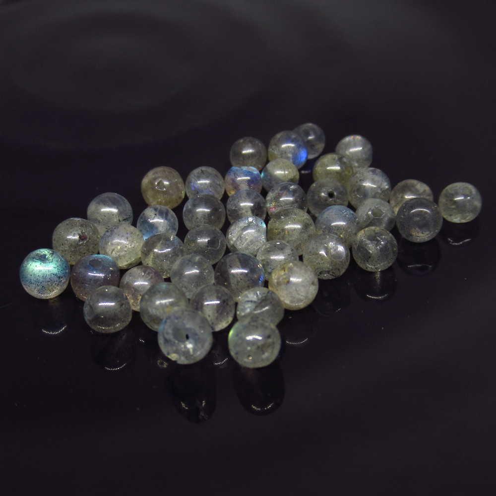 19.84 Ct Natural 43 Labradorite Drilled Ball Beads: No Reserve! Title: 19.84 Ct Natural 43 Labradorite Drilled Ball Beads Stone Clarity: Transparent Gemstones: Natural Labradorite Beads Carat Weights: 19.84 Size/Dimensions: 3.20 - 4.40 mm / 43 PC's Add
