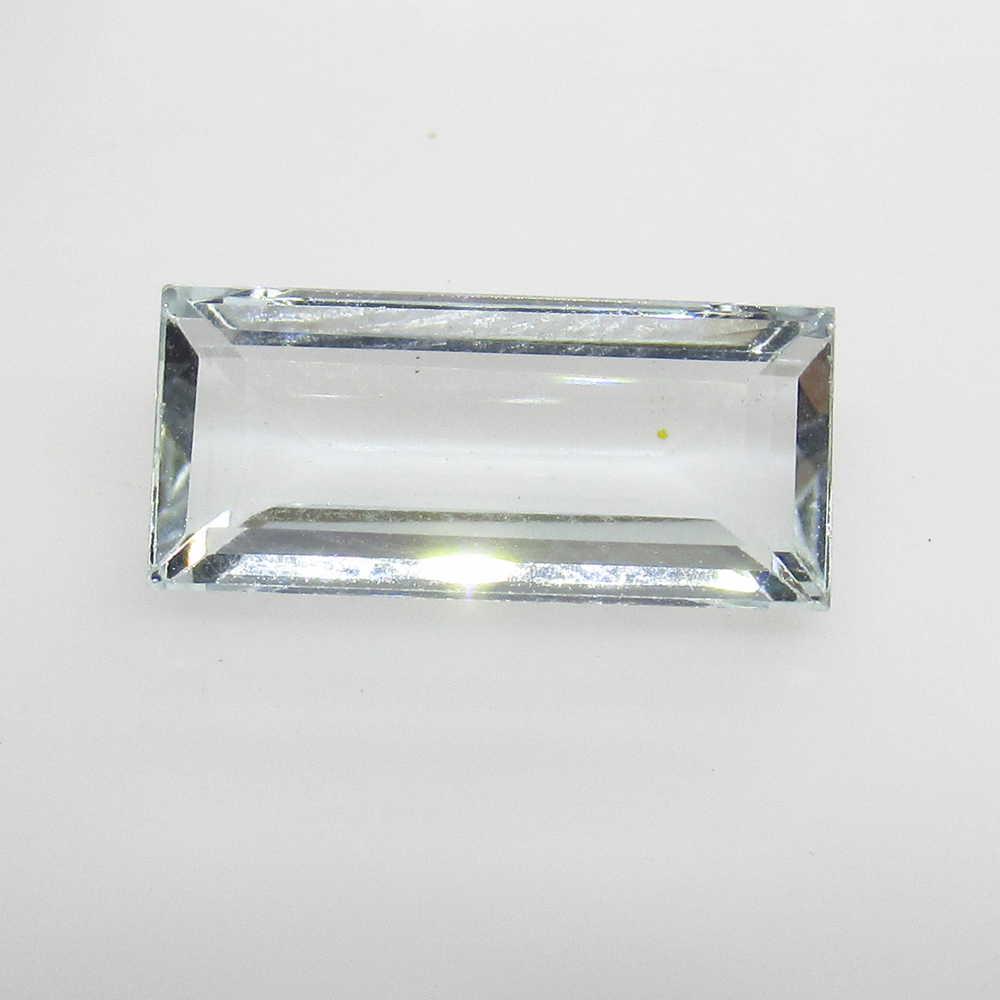 3.24 Ct Natural Aquamarine Rectangle Cut (1 of 2)