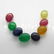 21.37 Ct Natural 8 Ruby Emerald Sapphire Beads