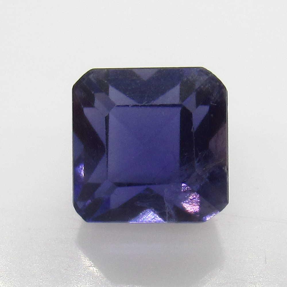 2.54 Ct Natural Iolite Octagon Cut (1 of 2)