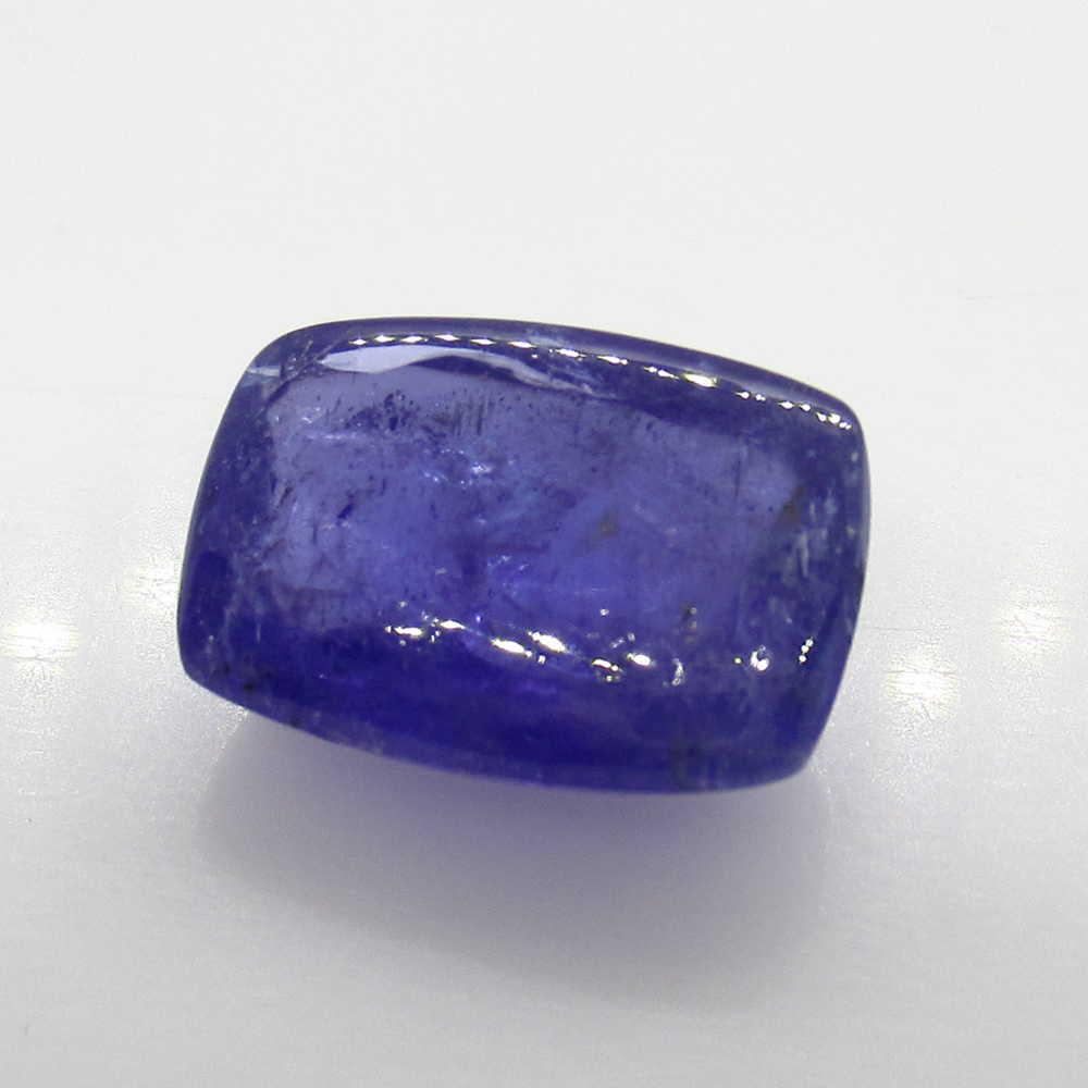 6.47 Ct Natural Tanzanite Cushion Cab (1 of 2)