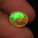 2.91 Ct Natural Multi-Color Fire Opal Oval Cab - 3