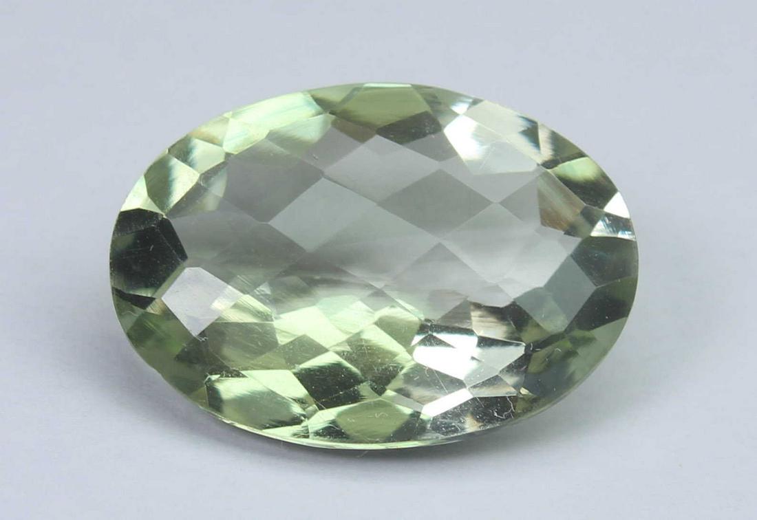 8.67 Cts Natural Prasiolite/Green Amethyst (1 of 4)