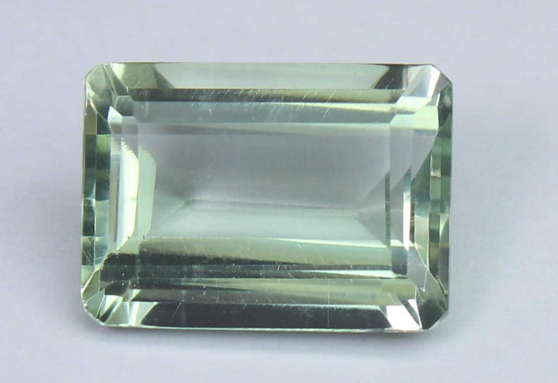 6.68 Cts Natural Prasiolite/Green Amethyst (1 of 4)
