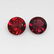 2.86 Ctw Natural Pink Rhodolite Garnet Round Pair
