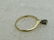 Victorian 14kt Diamond Engagement Ring, Old Mine, - 5