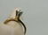 Victorian 14kt Diamond Engagement Ring, Old Mine, - 6