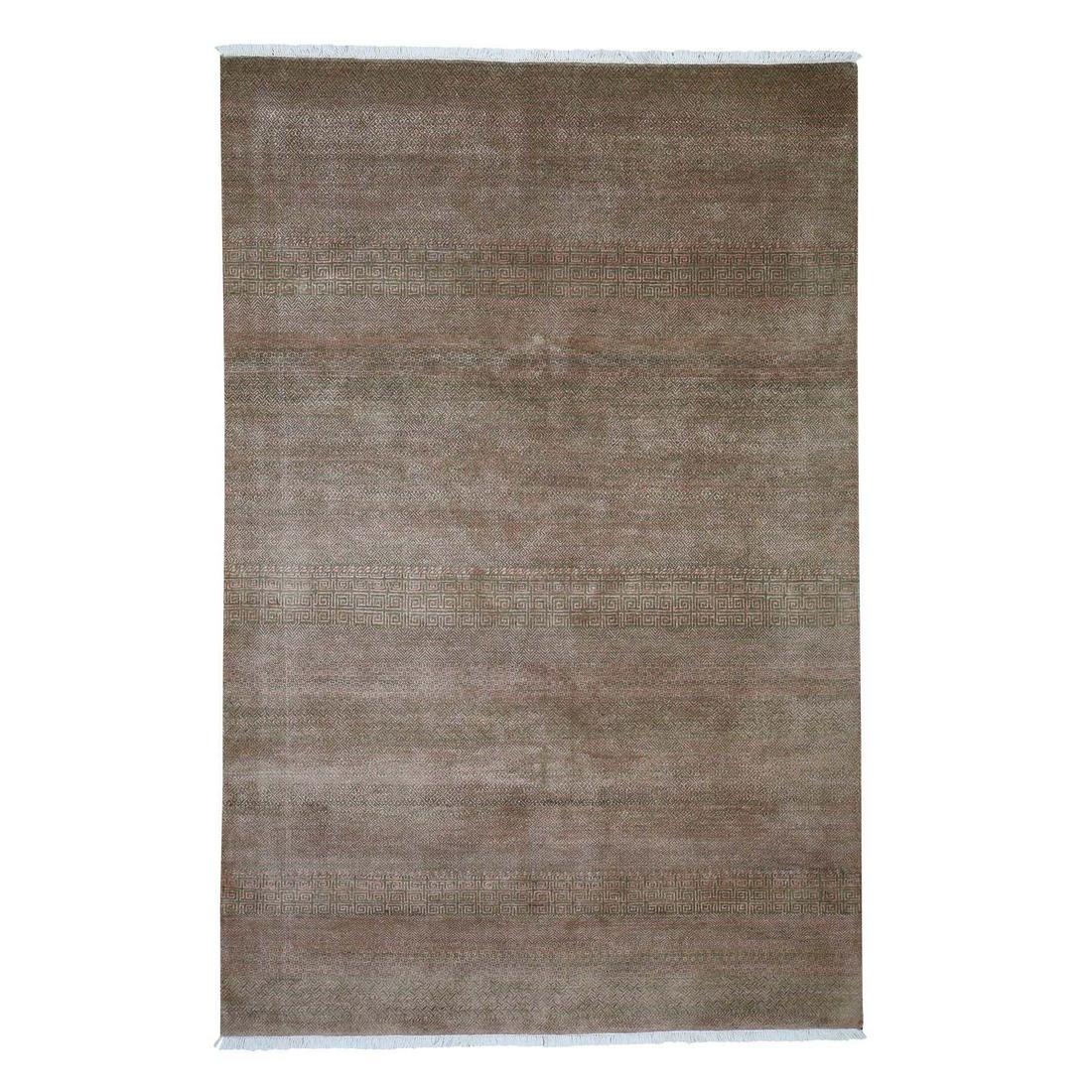 Pure Wool Flat Weave Soumak Ikat Design Hand Woven (1 of 11)