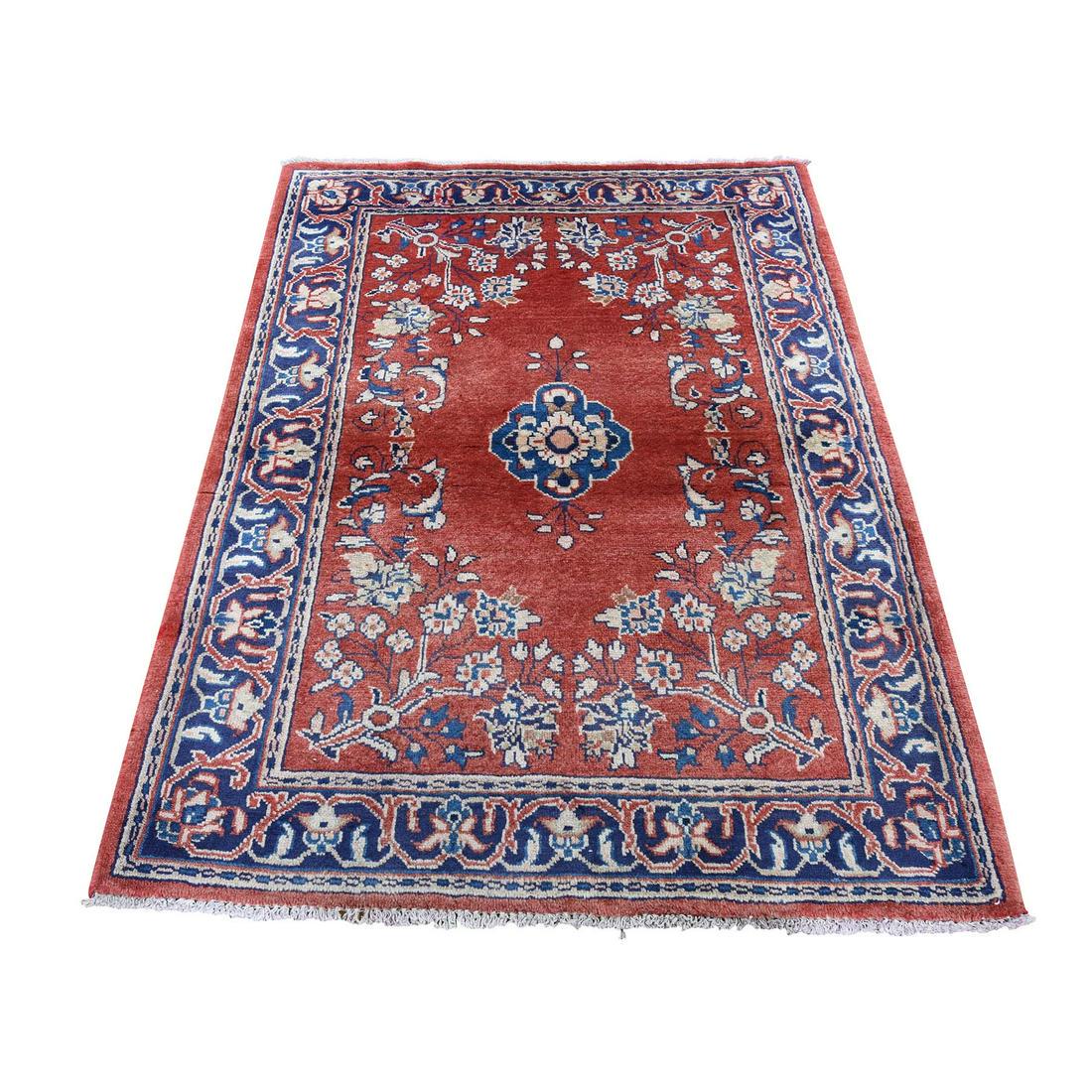 Vintage Persian Mahal Design Exc Condition Oriental Rug (1 of 7)