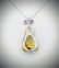Necklace w Citrine, Peridot, Amethyst & Gold Plated - 3