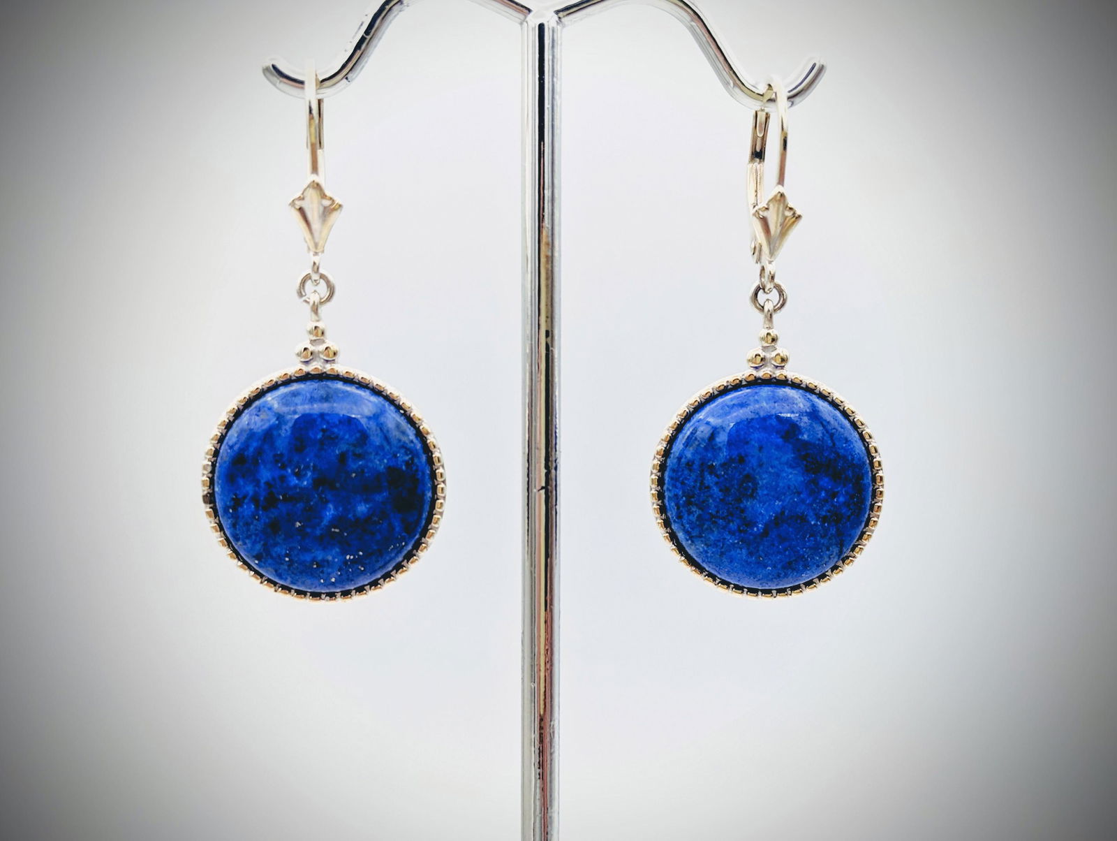Sterling Silver Lapis Lazuli Earrings (1 of 3)