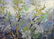 Oil painting Flowering cherry near the yard / Serdyuk - 3