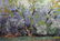 Oil painting Flowering cherry near the yard / Serdyuk - 4