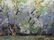 Oil painting Flowering cherry near the yard / Serdyuk - 6