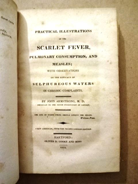 1823 Harftord Imprint Measles Fevers (1 of 4)