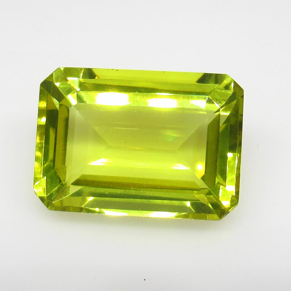 7.39 Ct Natural Lemon Quartz Octagon Cut: No Reserve! Title: 7.39 Ct Natural Lemon Quartz Octagon Cut Stone Clarity: VVS Gemstone: Natuarl Lemon Quartz Carat Weights: 7.39 Size/Dimensions: 14.00 x 10.00 x 6.90 mm Top Quality Luster / Excellen