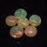 5.70 Ct Natural 6 Drilled Multi-Color Faceted Fire Opal